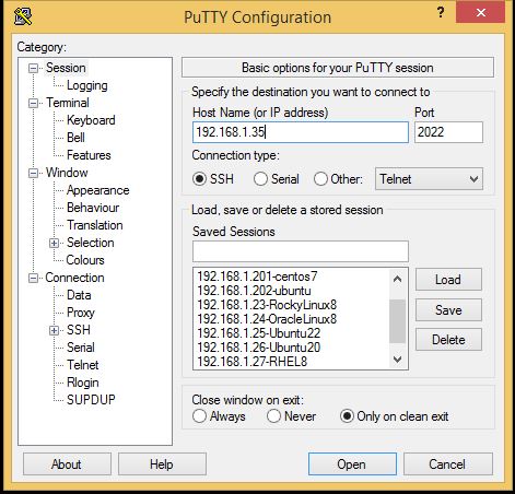 Connect to SSH using Custom Port