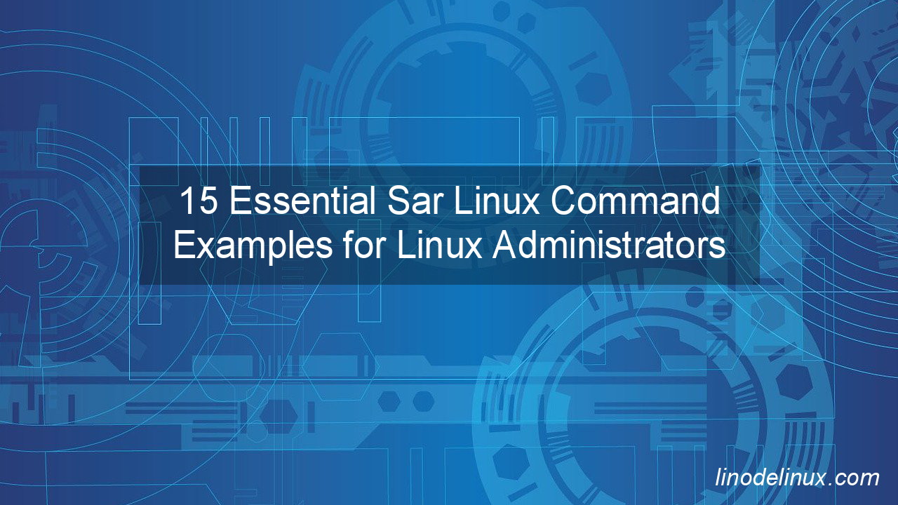 Sar Linux Command