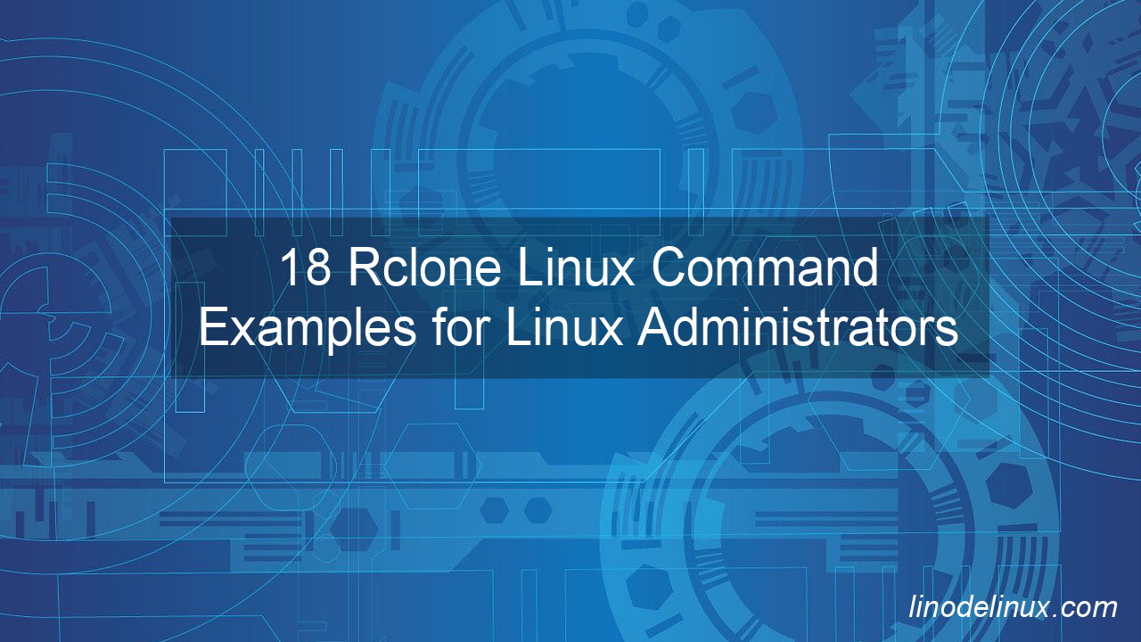 Rclone Linux Command